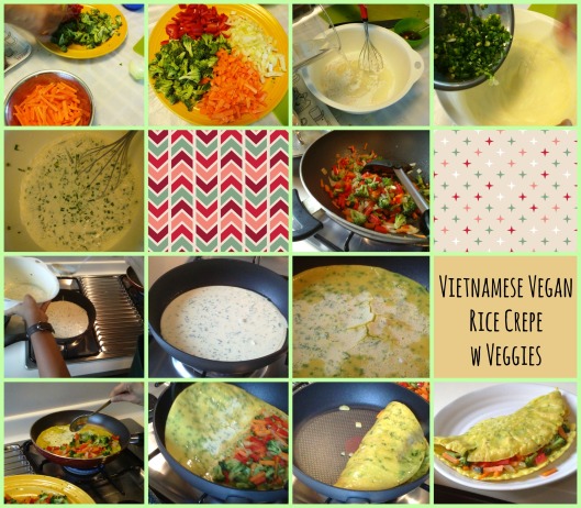 Vietnamese Vegan Rice Crepe